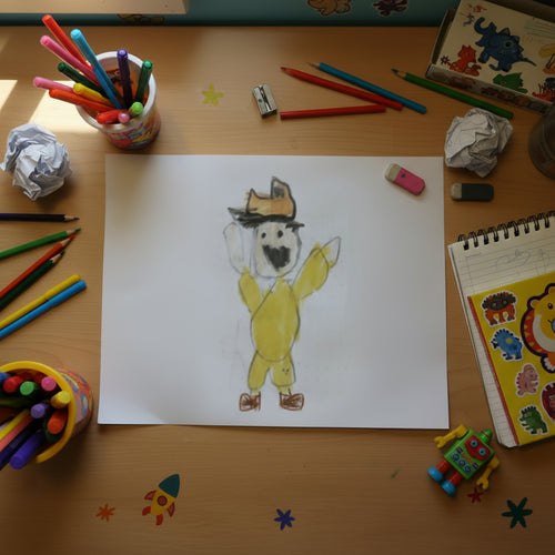 Cojin Cuadrado Dibujo  -  AI 40x40cm