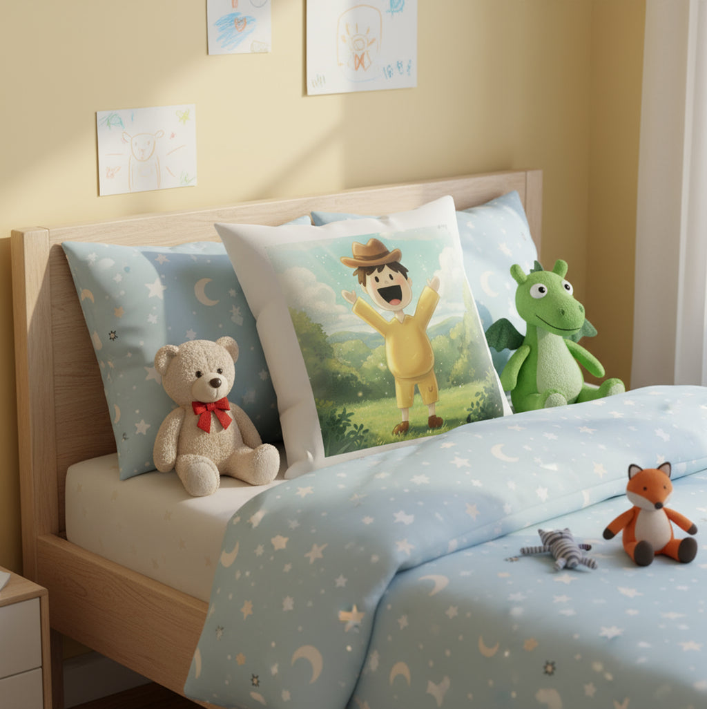 Cojin Cuadrado Dibujo  -  AI