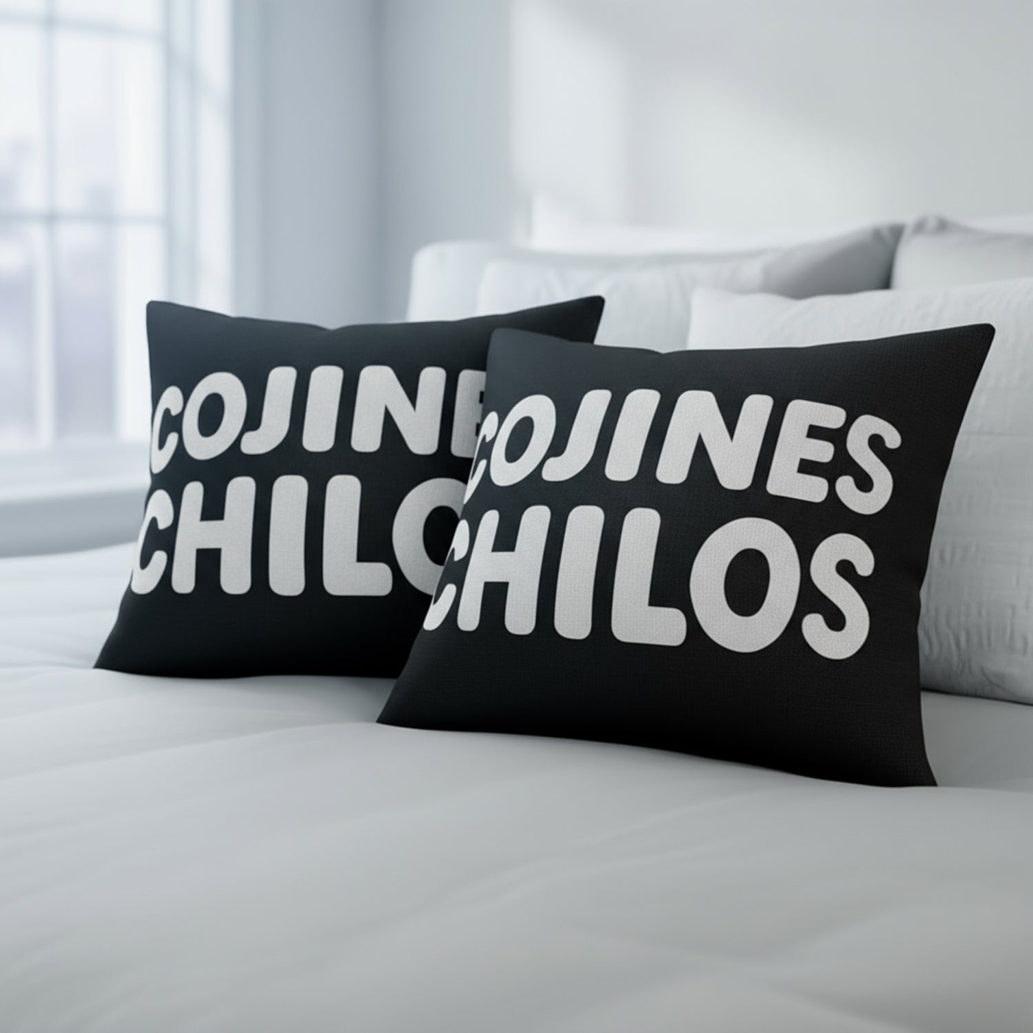 KIT par de Cojines Cuadrado