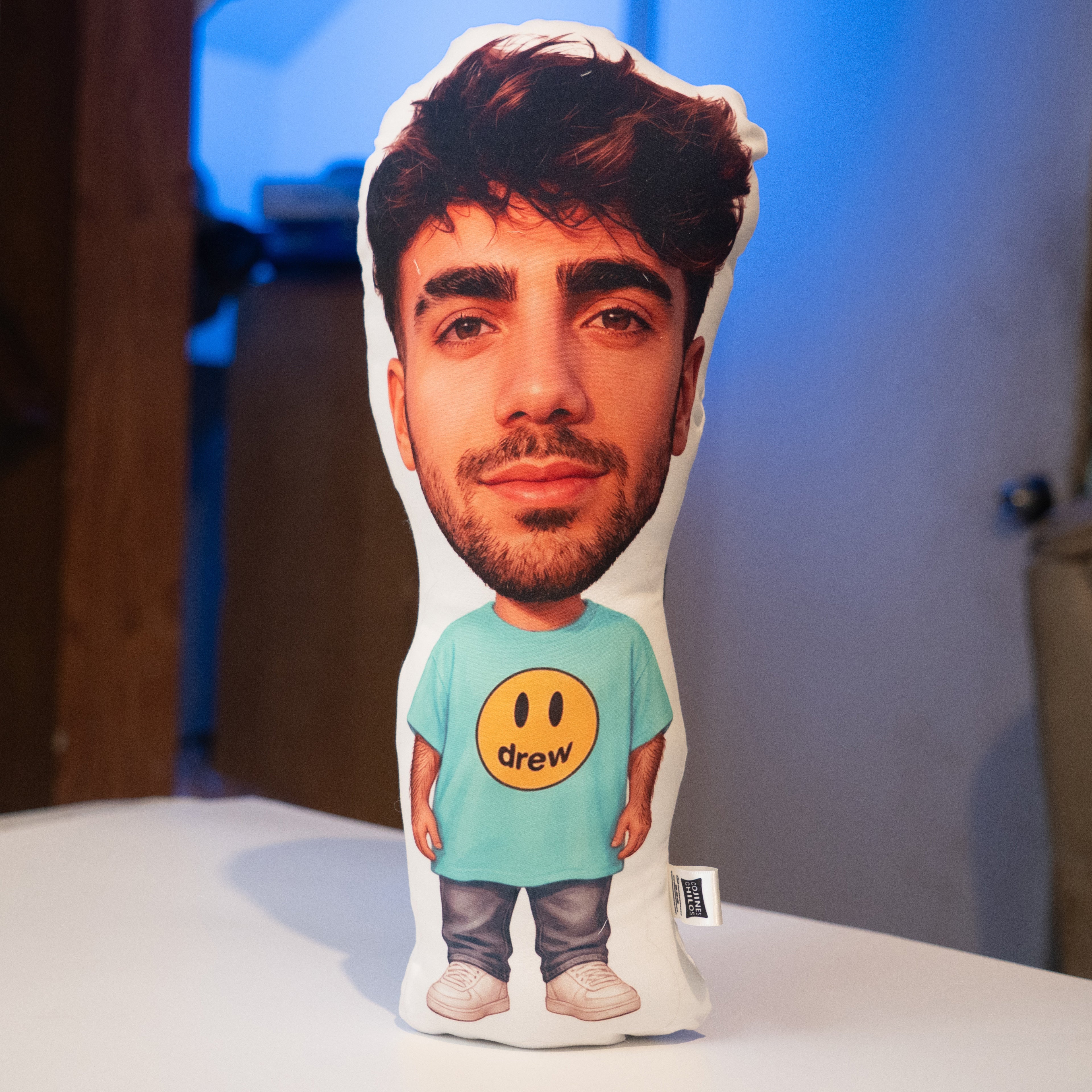 Cojín Cabezon Personalizado 28x40cm