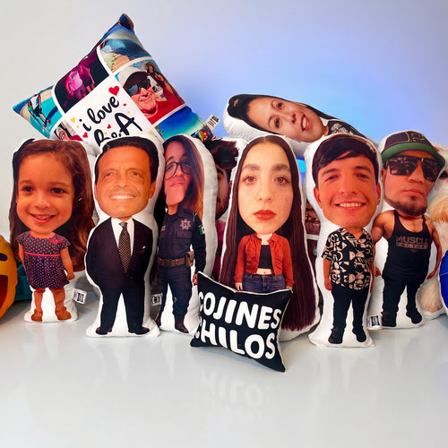 Cojín Cabezon Personalizado 28x40cm